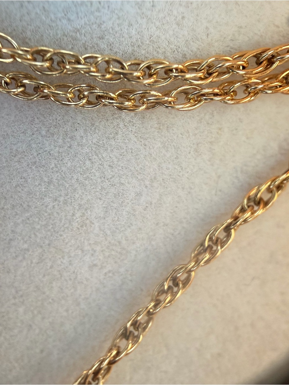 LENOX Crystal and Ruby 925 Pendant on 14k Gold Filled Chain - Picture 9 of 9